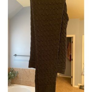 Gray sweater leggings